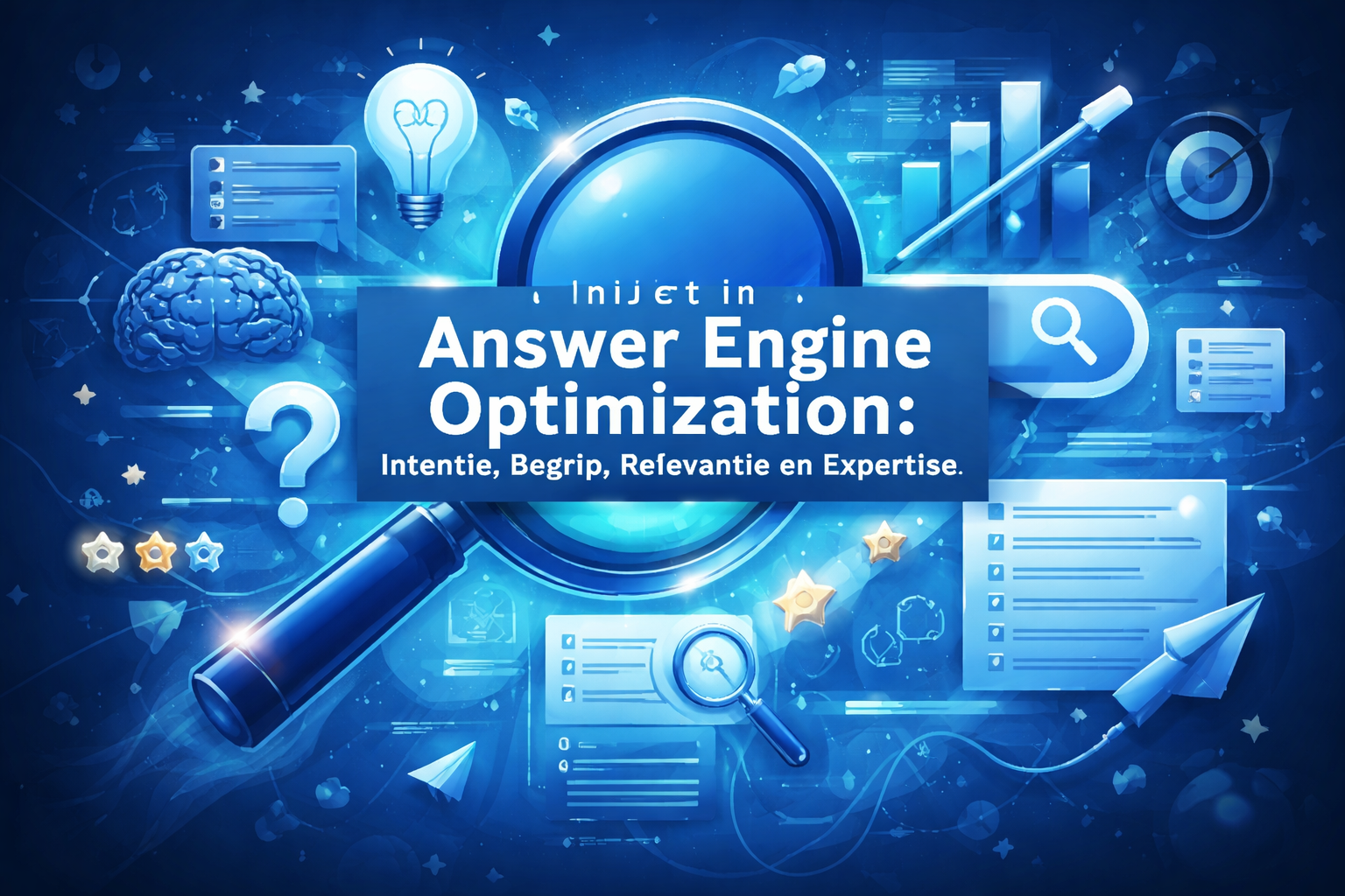 intentie begrip, relevantie en expertise bij Answer Engine Optimization